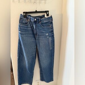 American Eagle Outfitters Blue High Rise Women Jeans